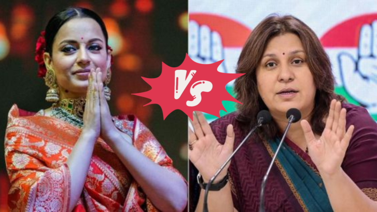 Kangana Ranaut, Supriya Shrinate