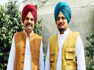 Sidhu Moose Wala And His Father
