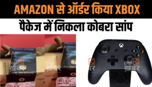 Snake In Amazon Order: Amazon से ऑर्डर किया Xbox, पैकेज में निकला कोबरा, वीडियो वायरल
