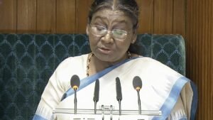राष्ट्रपति द्रौपदी मुर्मू ने नई दिल्ली में लोकसभा और राज्यसभा की संयुक्त बैठक को किया संबोधित, इन मुद्दों पर की बात