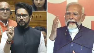 पीएम मोदी ने अनुराग ठाकुर के जाति जनगणना भाषण का किया समर्थन