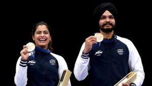 Another medal for India: Manu Bhaker ने रचा इतिहास, Paris Olympic में Sarabjot Singh के साथ निशानेबाजी में जीता दूसरा पदक