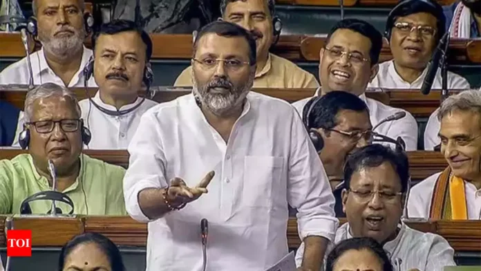 Nishikant Dubey made a big claim, said that 5 districts of Bengal should be made Union Territory