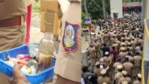 SRM कॉलेज में छात्रों के फ्लैटों पर 1,000 पुलिसकर्मियों ने की छापेमारी, लाखों रुपये की अवैध ड्रग्स, गोलियां और गांजा बरामद