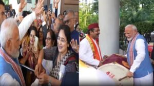 PM Modi Vist: पीएम मोदी ने सिंगापुर पहुंचकर बजाया ढोल, ब्रुनेई की यात्रा करने वाले पहले भारतीय नेता बने
