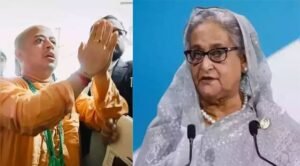 Sheikh Hasina ने Yunus सरकार पर साधा निशाना, हिंदू पुजारी की रिहाई की मांग की