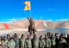 Ladakh में Pangong Tso के तट पर भारतीय सेना ने लगाया Chhatrapati Shivaji Maharaj की प्रतिमा, चुशुल के पार्षद ने जताई नाराजगी Ladakh में Pangong Tso के तट पर भारतीय सेना ने लगाया Chhatrapati Shivaji Maharaj की प्रतिमा, चुशुल के पार्षद ने जताई नाराजगी