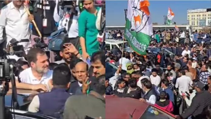 Sambhal Violence: Rahul Gandhi के साथ यूपी पुलिस ने कर दिया कारनामा, आधे रास्ते से वापस आया काफिला