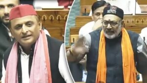 Sambhal violence पर संसद में जमकर बरसे Akhilesh Yadav, भाजपा सांसद के साथ हुई झड़प