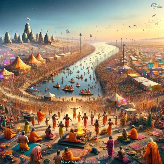 महाकुंभ मेला 2025: प्रयागराज में तैयारियां जोर शोर से जारी, लाखों श्रद्धालुओं के स्वागत के लिए खास इंतजाम महाकुंभ मेला 2025: प्रयागराज में तैयारियां जोर शोर से जारी, लाखों श्रद्धालुओं के स्वागत के लिए खास इंतजाम