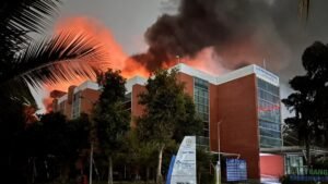 Bengaluru के Bio-Innovation Centre (BBC) में भीषण आग, 110 करोड़ का हुआ बड़ा नुकसान
