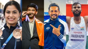 Manu Bhaker, D. Gukesh सहित चार एथलीटों को मिलेगा Major Dhyan Chand Khel Ratna award