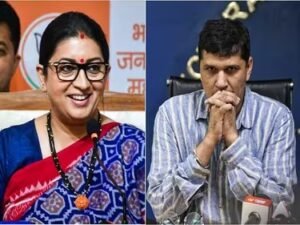 Saurabh Bhardwaj और Kejriwal के खिलाफ BJP का मास्टरस्ट्रोक, Smriti Irani लड़ सकती हैं दिल्ली चुनाव