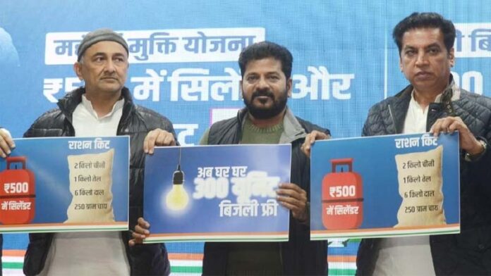 दिल्ली में कांग्रेस ने 5 गारंटी योजनाओं का किया ऐलान, 500 रुपये में LPG सिलेंडर देने का वादा, 300 यूनिट तक मुफ्त बिजली दिल्ली में कांग्रेस ने 5 गारंटी योजनाओं का किया ऐलान, 500 रुपये में LPG सिलेंडर देने का वादा, 300 यूनिट तक मुफ्त बिजली