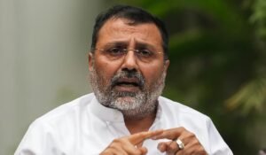 Nishikant Dubey ने Uddhav Thackeray को चेताया कहा, Waqf (Amendment) Bill से सबसे बड़ा नुकसान होगा