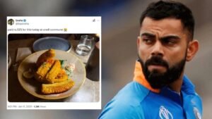 Virat Kohli के रेस्तरां ने सोशल मीडिया पर मचाया बवाल, 525 रुपये का मिला उबला हुआ भुट्टा