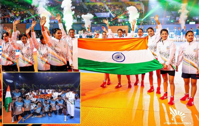 भारत ने रचा इतिहास, महिला और पुरुष टीम ने Kho Kho World Cup 2025 में नेपाल को हराकर जीता पहला खिताब भारत ने रचा इतिहास, महिला और पुरुष टीम ने Kho Kho World Cup 2025 में नेपाल को हराकर जीता पहला खिताब