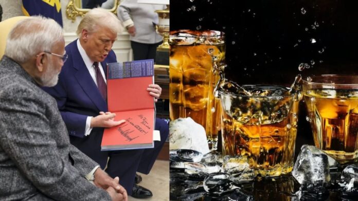 अमेरिकी शराब पर 150% टैरिफ से नाराज़ व्हाइट हाउस, भारत पर लगाया अनुचित व्यापार का आरोप अमेरिकी शराब पर 150% टैरिफ से नाराज़ व्हाइट हाउस, भारत पर लगाया अनुचित व्यापार का आरोप