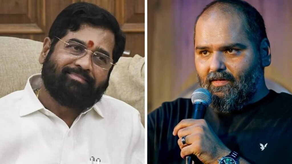 Kunal Kamra और शिवसेना के बीच हुआ फिर से विवाद, कमरा ने लिए शिंदे के मजे भड़के कार्यकर्ता