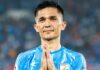 Sunil Chhetri ने अंतरराष्ट्रीय फुटबॉल में की वापसी, एशियाई कप की तैयारी के लिए भारतीय टीम में शामिल Sunil Chhetri ने अंतरराष्ट्रीय फुटबॉल में की वापसी, एशियाई कप की तैयारी के लिए भारतीय टीम में शामिल