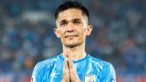 Sunil Chhetri ने अंतरराष्ट्रीय फुटबॉल में की वापसी, एशियाई कप की तैयारी के लिए भारतीय टीम में शामिल