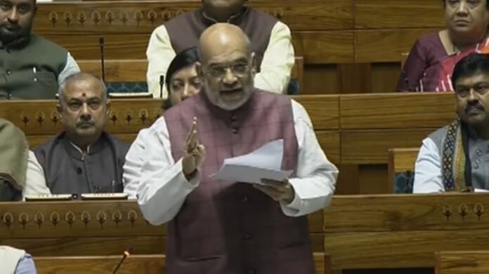 अमित शाह का जम्मू-कश्मीर पर बड़ा बयान, सदन में मचा हंगामा