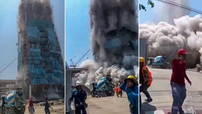 म्यांमार और बैंकॉक में 7.2 तीव्रता का आया भूकंप, चारों तरफ सिर्फ तबाही म्यांमार और बैंकॉक में 7.2 तीव्रता का आया भूकंप, चारों तरफ सिर्फ तबाही