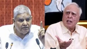 उप राष्ट्रपति के बयान पर कपिल सिब्बल का पलटवार, कहा– 'राष्ट्रपति सिर्फ नाममात्र का पद है'