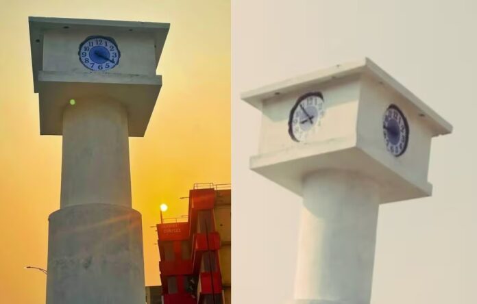 पटना में बना 20 लाख की लागत से Clock Tower, उद्घाटन के एक दिन बाद ही बंद