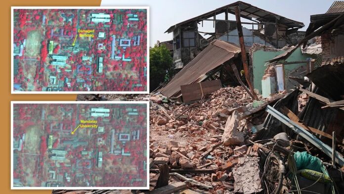 ISRO ने जारी की भूकंप की सैटेलाइट इमेज, म्यांमार में 7.7 तीव्रता वाले भूकंप ने मचाई तबाही!