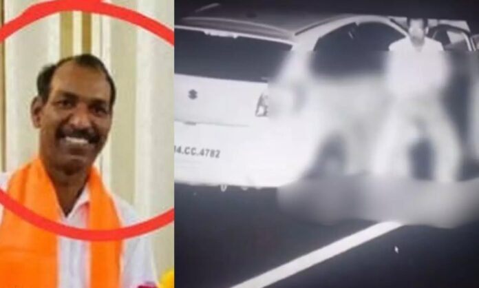 हाईवे पर रंगरलिया मनाते दिखे BJP नेता मनोहर धाकड़, वायरल हुआ वीडियो