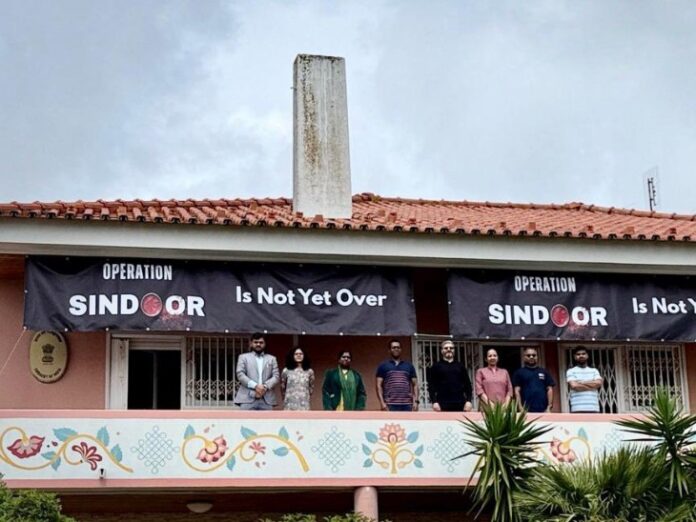लिस्बन में भारतीय दूतावास का पाकिस्तान को करारा जवाब, कहा – ऑपरेशन सिंदूर अभी खत्म नहीं हुआ