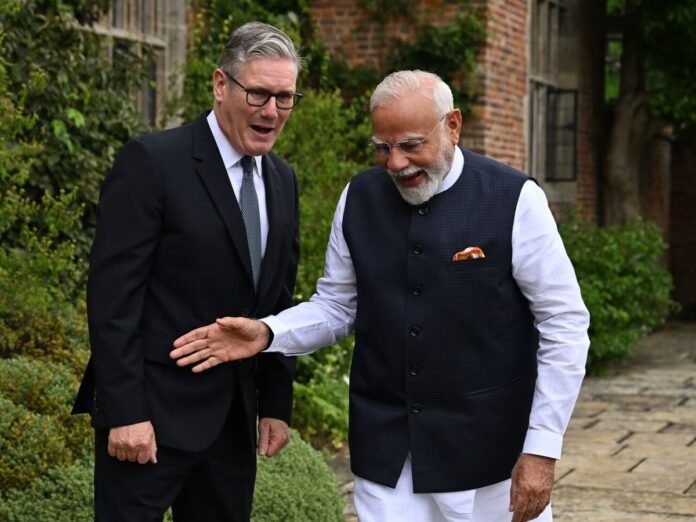 भारत-UK के बीच ऐतिहासिक फ्री ट्रेड एग्रीमेंट पर हस्ताक्षर, व्यापार और निवेश को मिलेगा नया आयाम