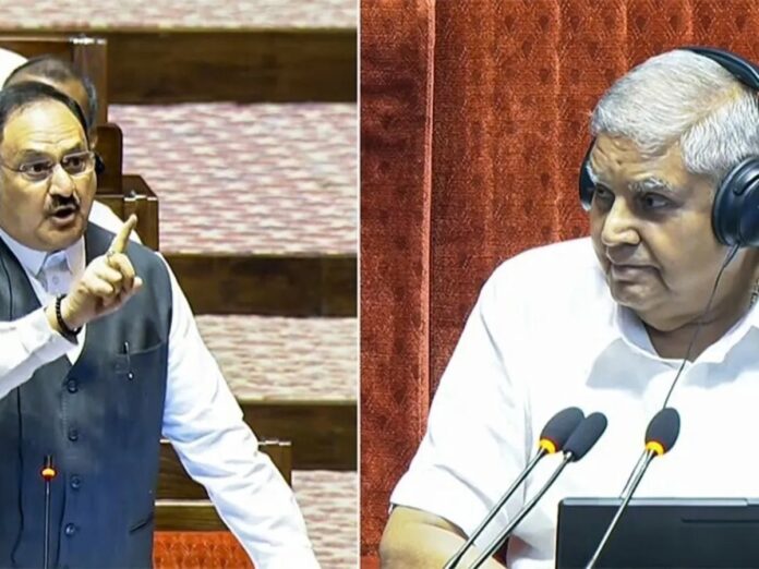 उपराष्ट्रपति धनखड़ के इस्तीफे पर जेपी नड्डा के बयान ने मचाई खलबली, पहले से प्लान था इस्तीफा