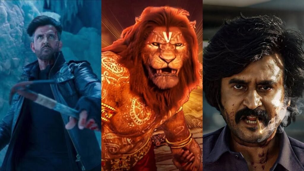 बॉक्स ऑफिस पर जबरदस्त टक्कर, ‘Mahavatar Narsimha’ ने दिखाई ताकत, ‘War 2’ और ‘Coolie’ की कमाई में गिरावट