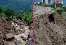 उत्तरकाशी के बाद अब पौड़ी में फटा बादल, नेपाली मजदूर मलबे में दबे, राहत कार्य जारी उत्तरकाशी के बाद अब पौड़ी में फटा बादल, नेपाली मजदूर मलबे में दबे, राहत कार्य जारी