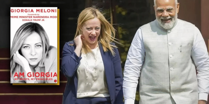 जॉर्जिया मेलोनी की आत्मकथा में पीएम मोदी ने लिखा अपनी मन की बात