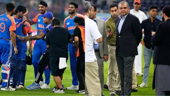 India vs Pakistan Asia Cup 2025: भारत ने एशिया कप जीतने के बाद पाकिस्तान को दिखाया अवकात, मोहसिन नकवी से भारत ने नहीं लिया ट्रॉफी India vs Pakistan Asia Cup 2025: भारत ने एशिया कप जीतने के बाद पाकिस्तान को दिखाया अवकात, मोहसिन नकवी से भारत ने नहीं लिया ट्रॉफी