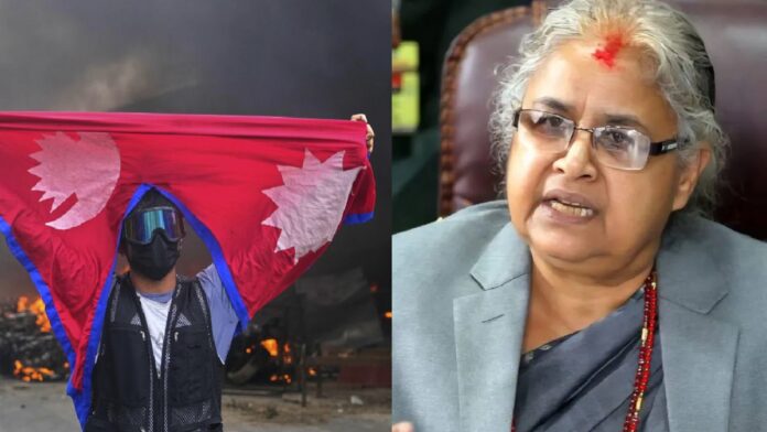 सुशीला कार्की बनीं नेपाल की अंतरिम प्रधानमंत्री, राष्ट्रपति और सेना प्रमुख ने दी मंजूरी सुशीला कार्की बनीं नेपाल की अंतरिम प्रधानमंत्री, राष्ट्रपति और सेना प्रमुख ने दी मंजूरी