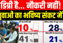 डिग्री है लेकिन भविष्य कहाँ है?