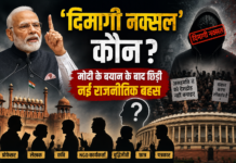 ‘दिमागी नक्सल’ कौन? मोदी के बयान के बाद छिड़ी नई राजनीतिक बहस ‘दिमागी नक्सल’ कौन? मोदी के बयान के बाद छिड़ी नई राजनीतिक बहस
