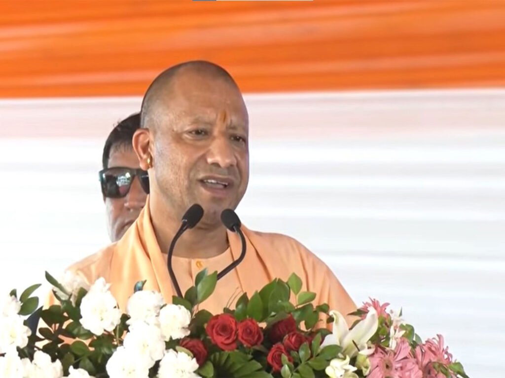 "Only devotees of Bajrangi will give a fitting reply to Babar's followers," CM Yogi thundered in Meerut.