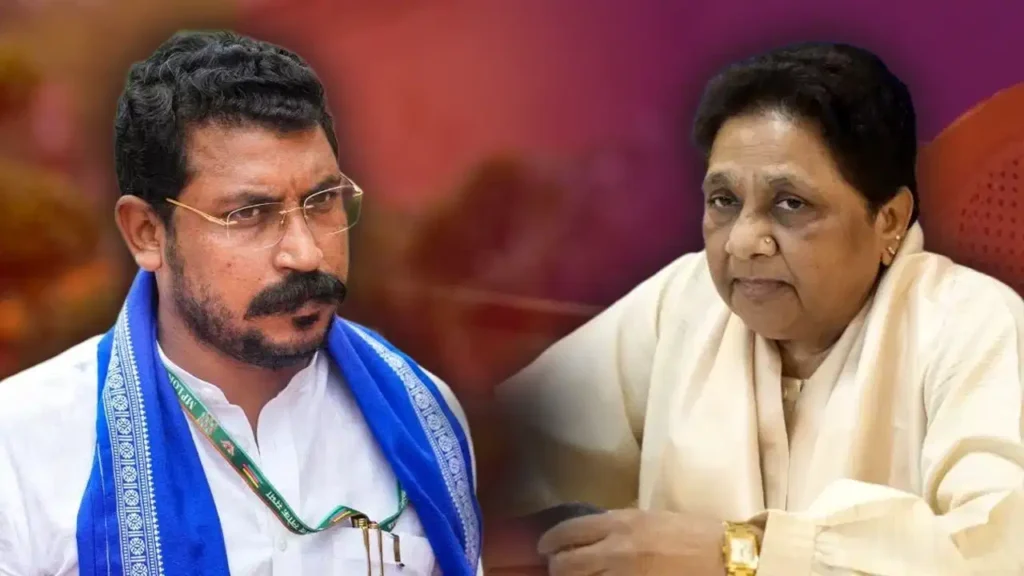 Mayawati launches a scathing attack on Chandrashekhar Azad, calling him a BJP agent; raises questions over the Nagina victory.