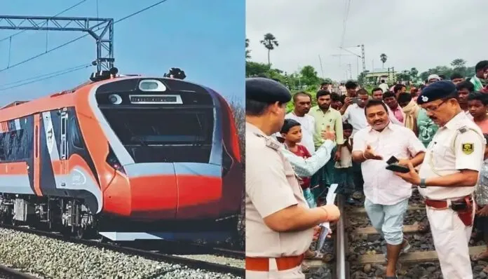 Vande Bharat Accident: पूर्णिया में वंदे भारत ट्रेन की चपेट में आने से 4 की मौत, कई घायल, जांच जारी Vande Bharat Accident: पूर्णिया में वंदे भारत ट्रेन की चपेट में आने से 4 की मौत, कई घायल, जांच जारी
