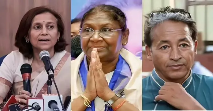 Sonam Wangchuk की गिरफ्तारी को लेकर पत्नी गितांजलि की सुप्रीम कोर्ट में याचिका, राष्ट्रपति से भी लगाई गुहार